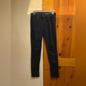Joe’s Jeans mid-rise skinny, dark wash